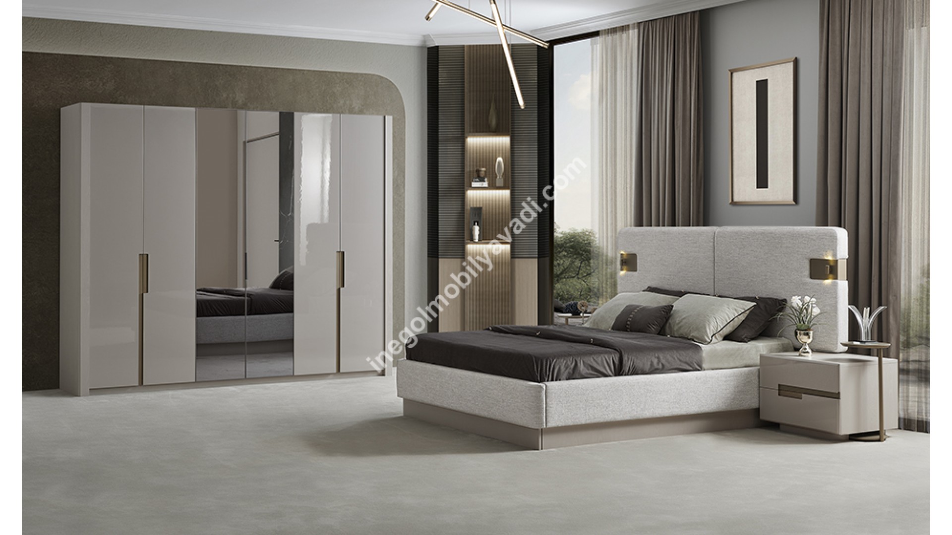 inegöl mobilya İnegöl Modern Sueno Yatak Odası Takımı 
